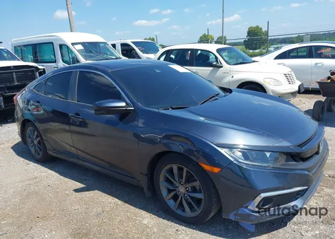 2019 Honda Civic Ex из США, поврежденный, VIN JHMFC1F33KX005193